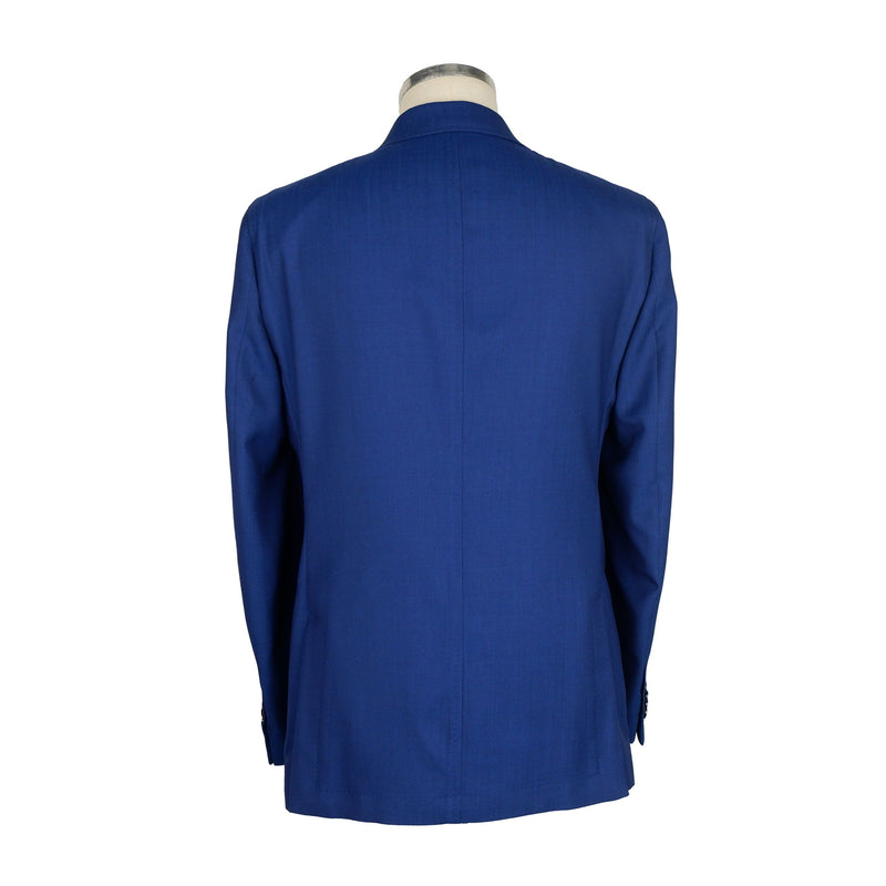 Blue Virgin Wool Blazer