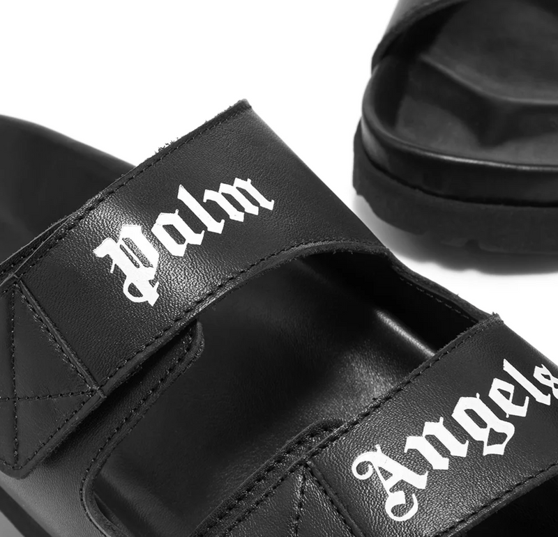 Black Leather Sandal