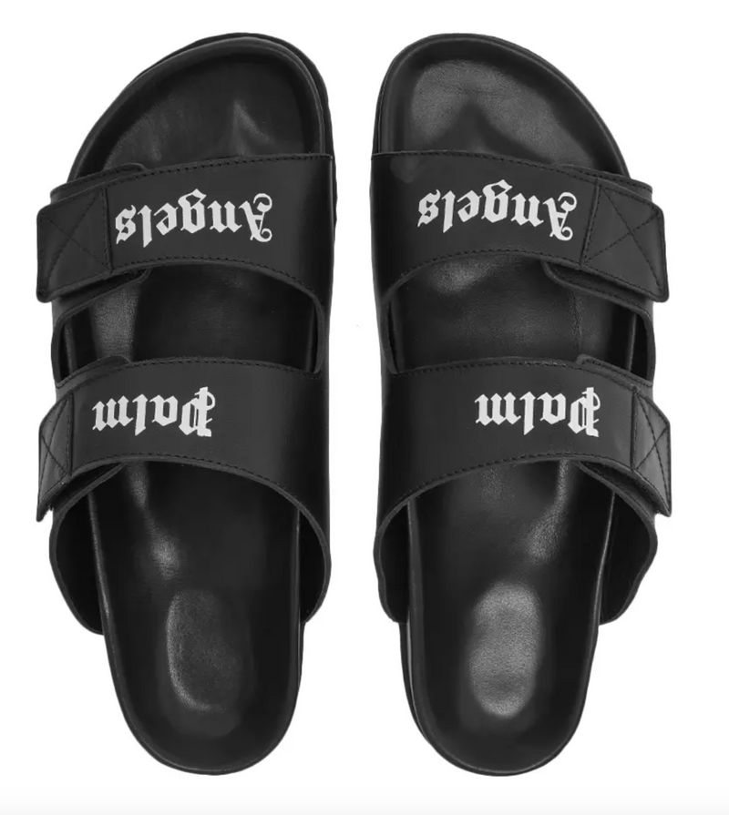 Black Leather Sandal