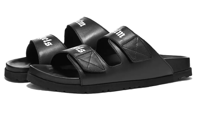 Black Leather Sandal