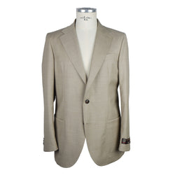 Beige Virgin Wool Blazer