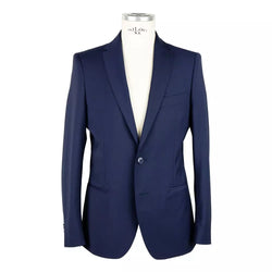 Blue Wool Suit