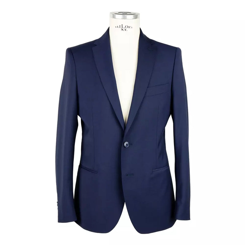 Blue Wool Suit