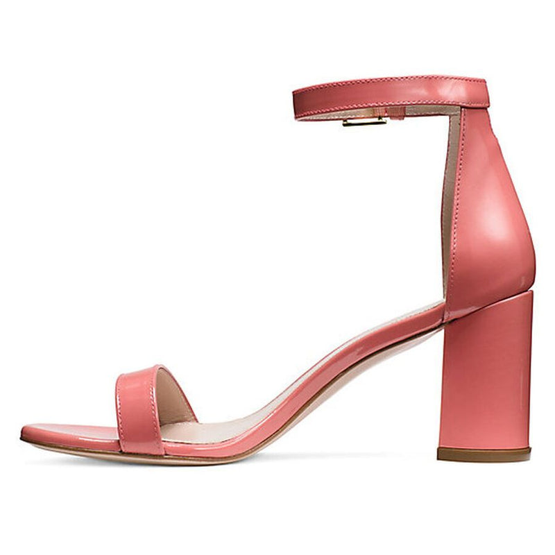 Pink Calfskin Sandal