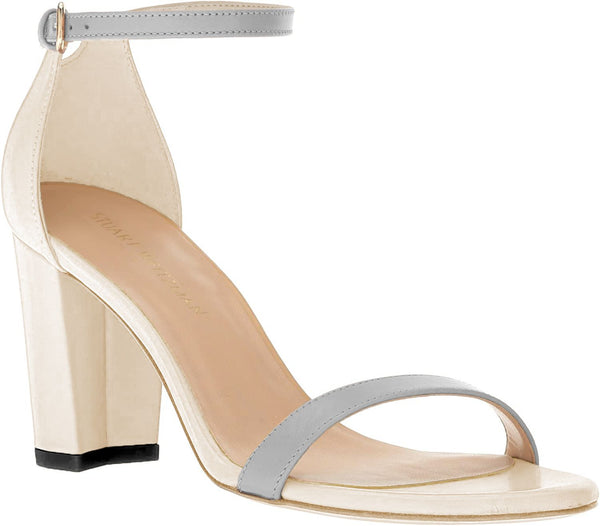 White Calfskin Sandal