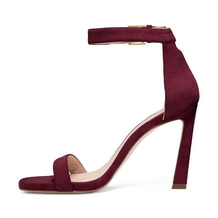 Red Calfskin Sandal