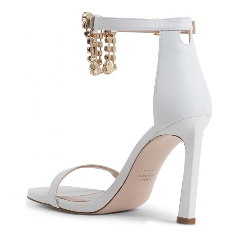 White Calfskin Sandal