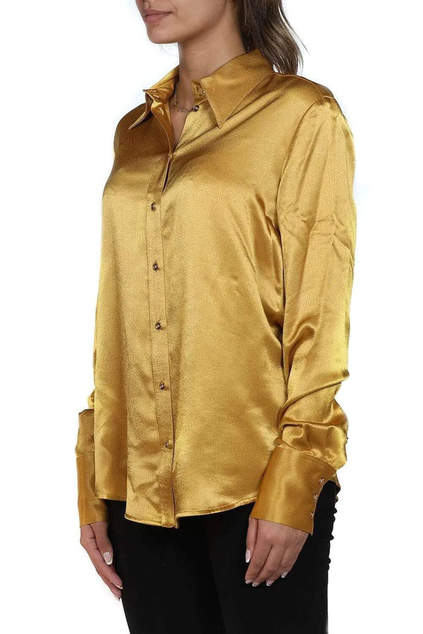 Yellow Viscose Shirt