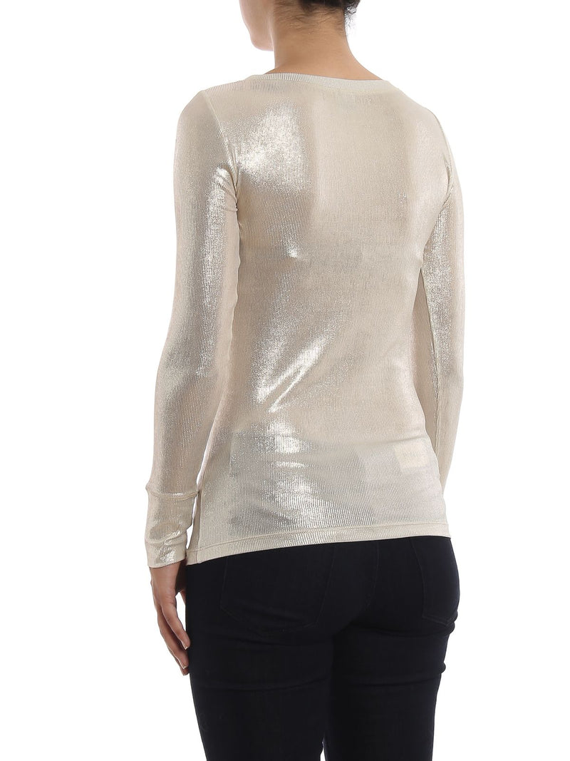 Beige Viscose Tops & T-Shirt