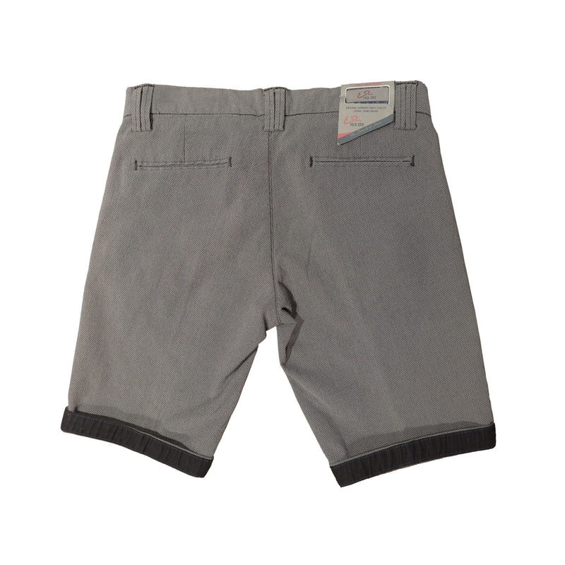 Gray Cotton Short