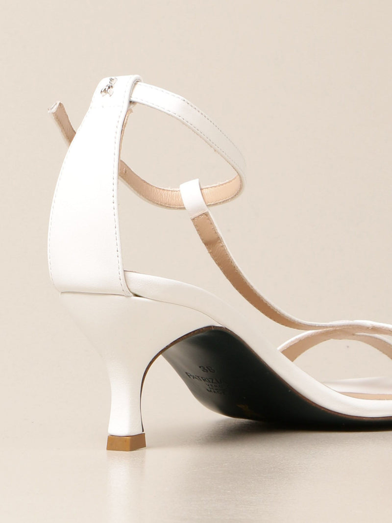 White Leather Sandal