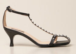 Black Leather Sandal