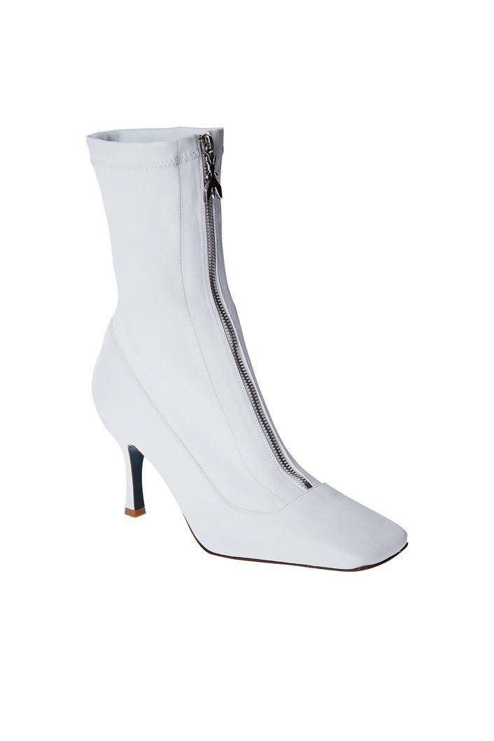 White Leather Boot