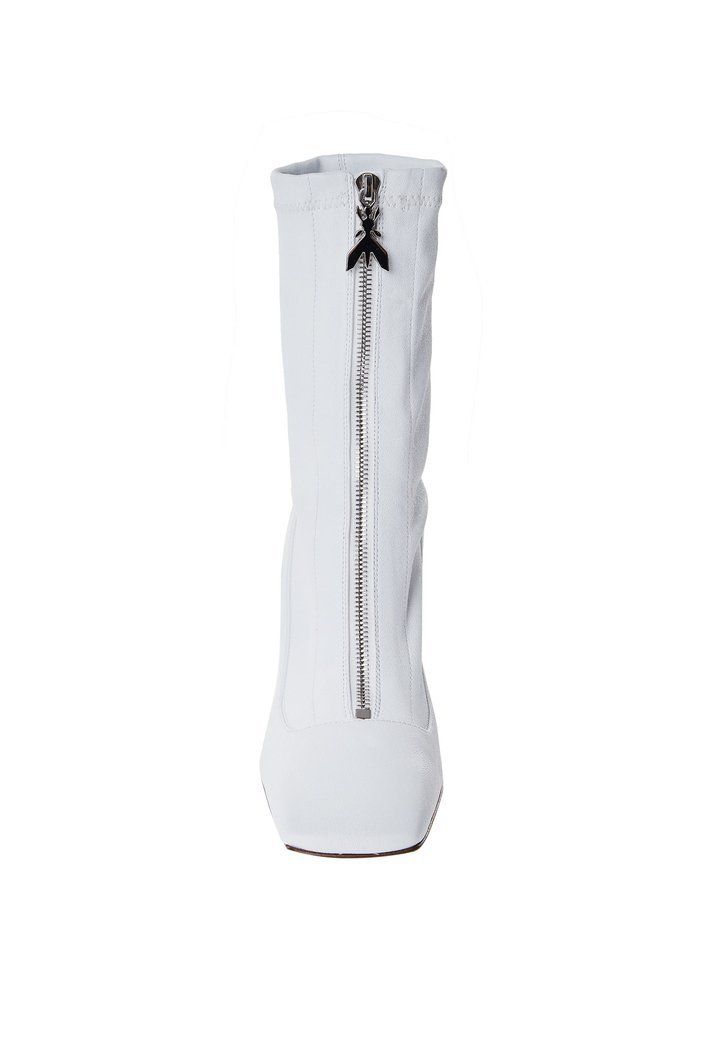 White Leather Boot