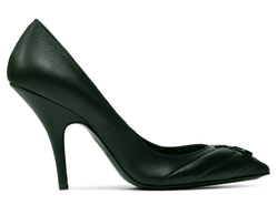 Green Leather Pump