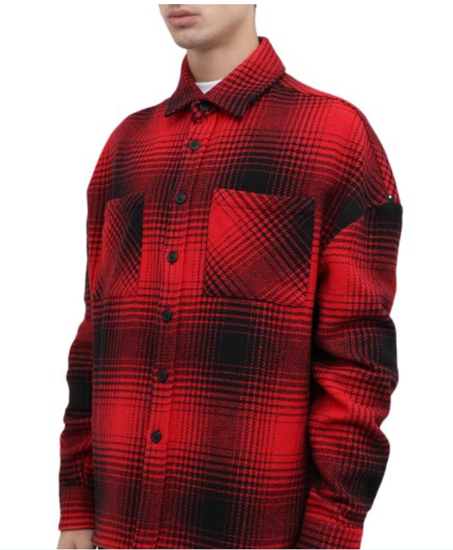 Red Cotton Shirt