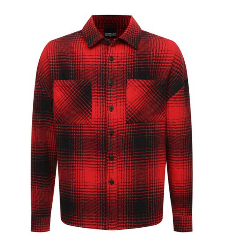 Red Cotton Shirt