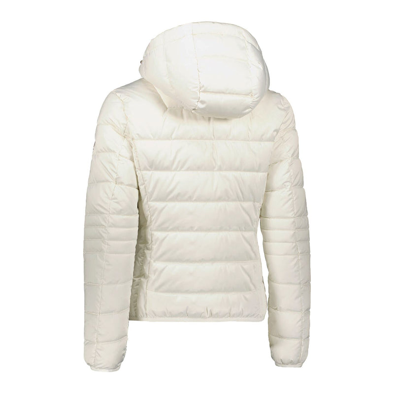 White Polyester Jacket