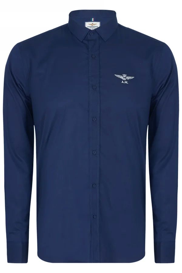 Blue Cotton Shirt