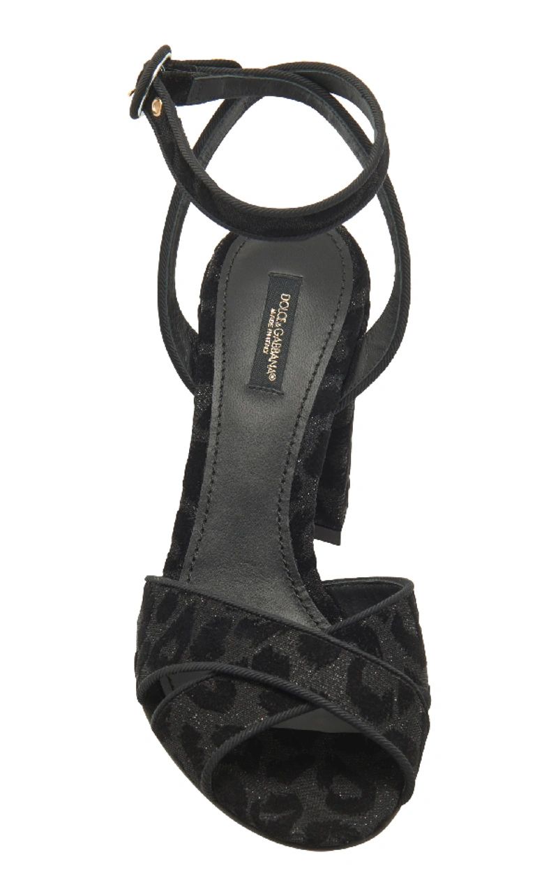 Black Polyurethane Sandal