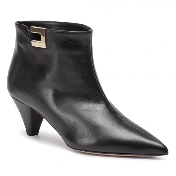 Black Calfskin Boot