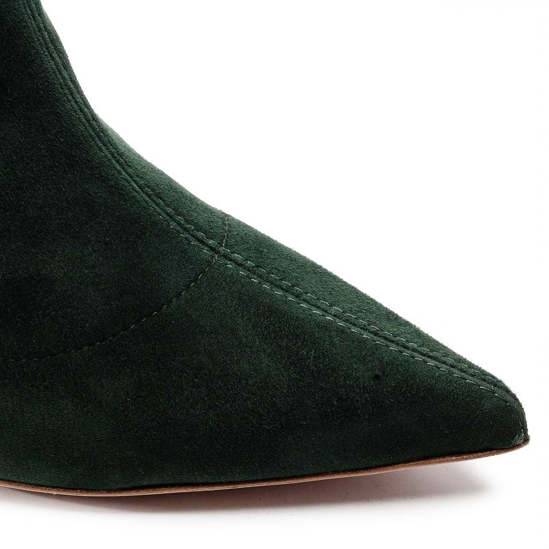 Green Calfskin Boot