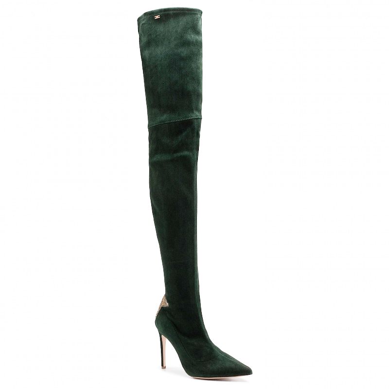 Green Calfskin Boot