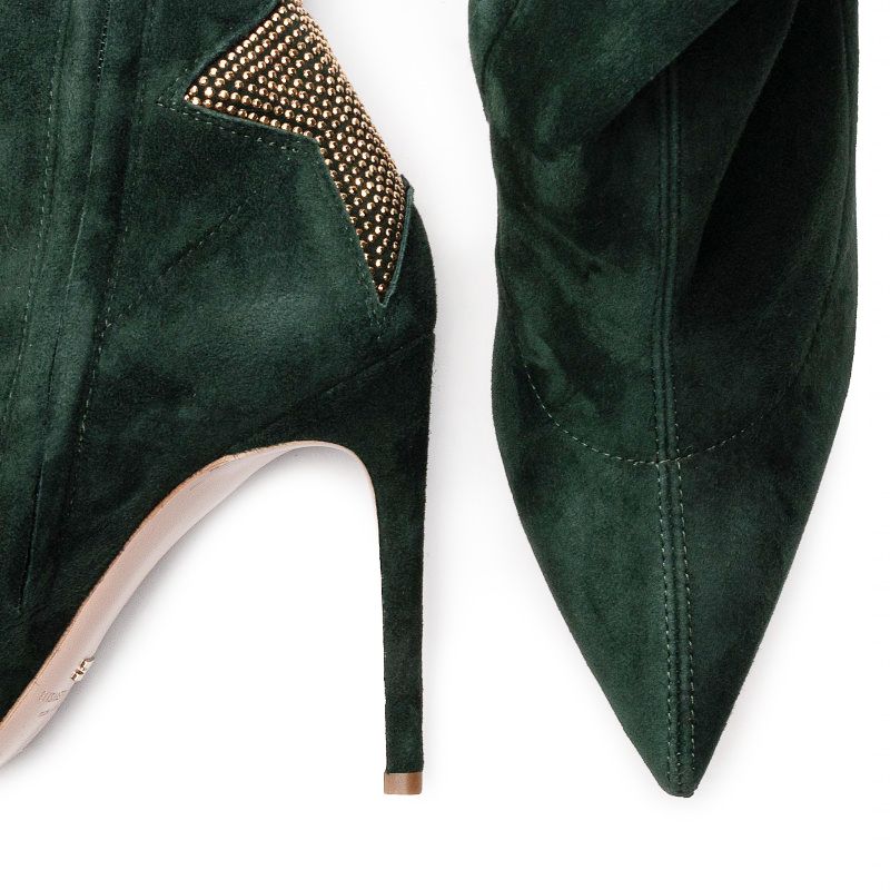 Green Calfskin Boot