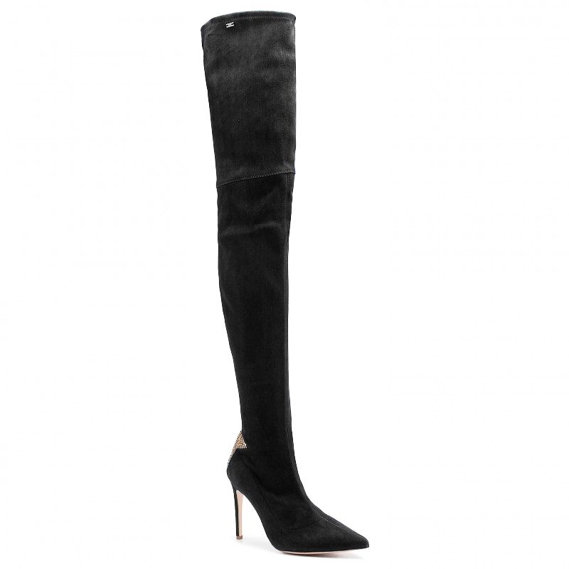 Black Calfskin Boot