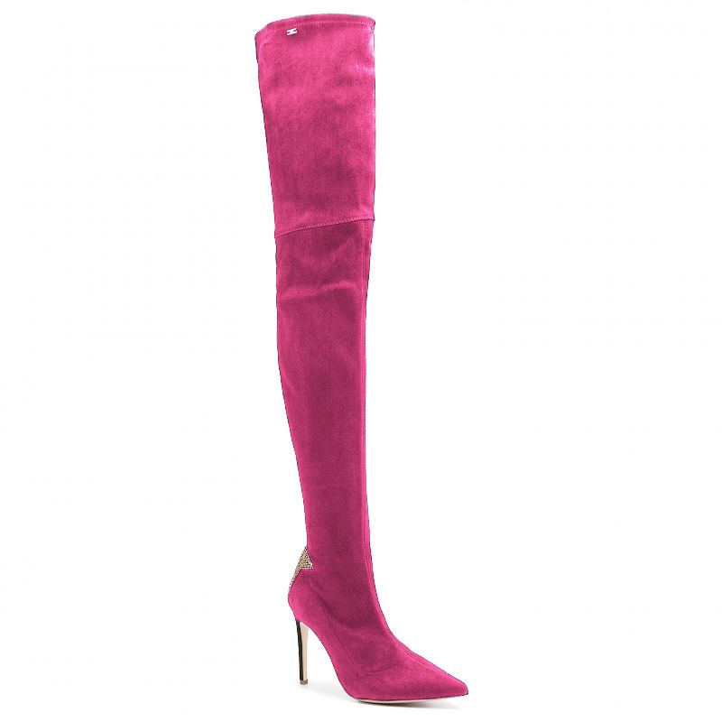 Fuchsia Calfskin Boot