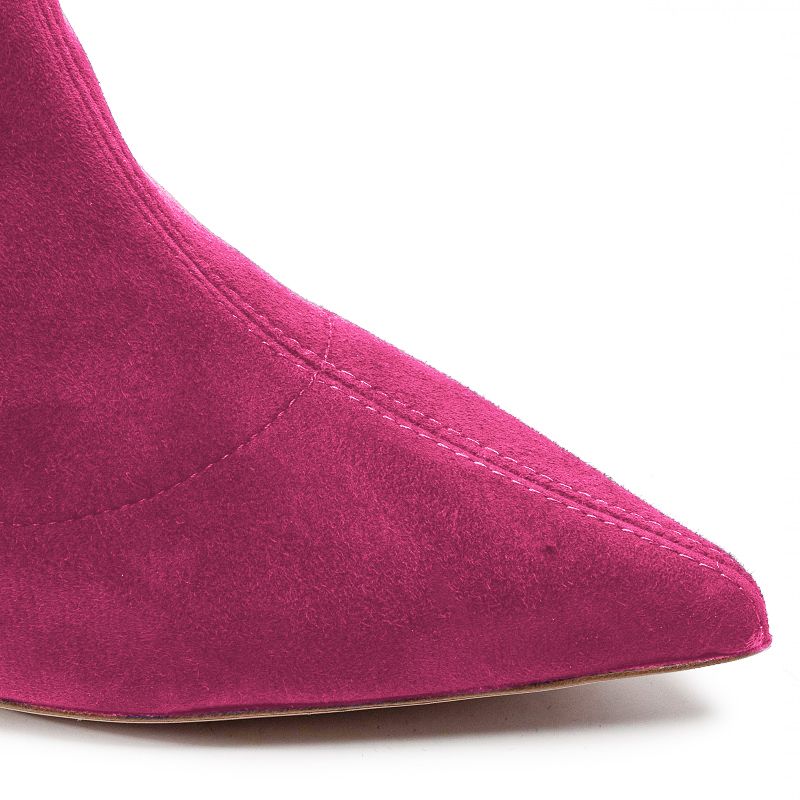 Fuchsia Calfskin Boot