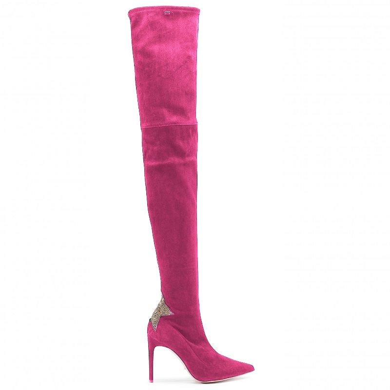 Fuchsia Calfskin Boot