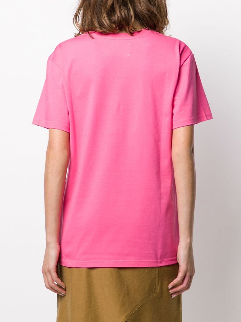 Pink Cotton Tops & T-Shirt