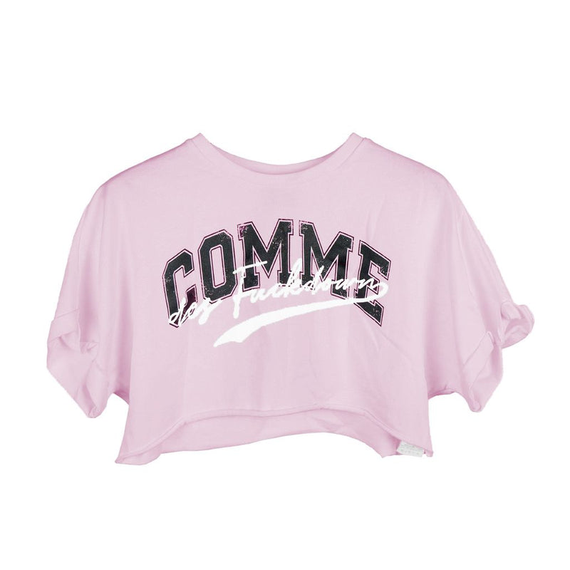 Pink Cotton Tops & T-Shirt