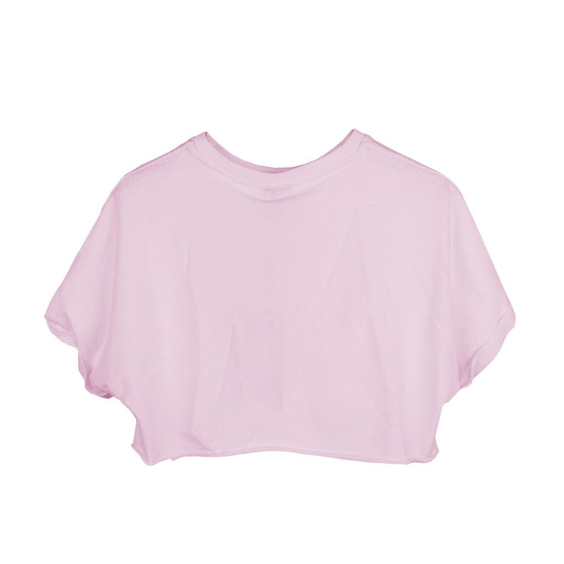 Pink Cotton Tops & T-Shirt