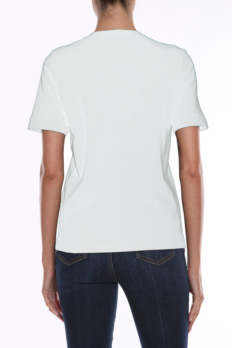 White Cotton Tops & T-Shirt