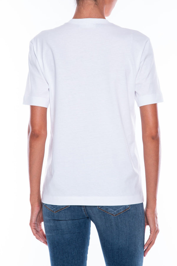 White Cotton Tops & T-Shirt