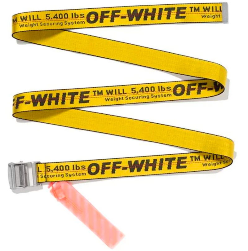 Yellow Polyamide Belt