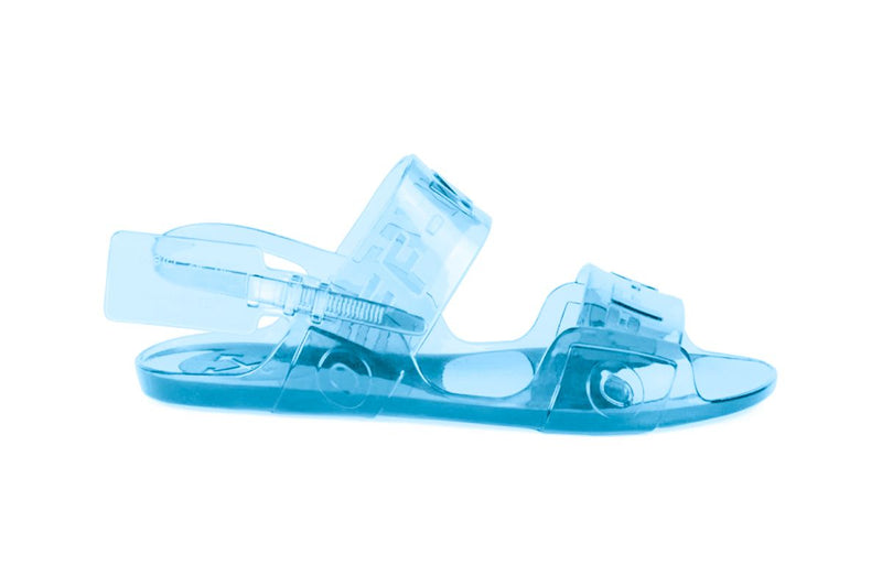 Blue Polyvinyl Sandal