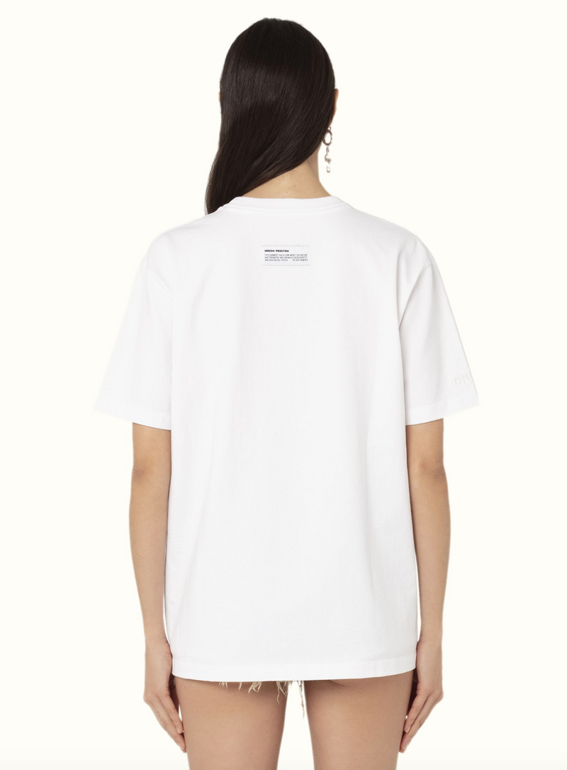 White Cotton Tops & T-Shirt