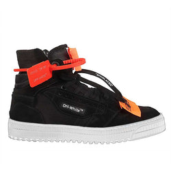 Black Polyester Sneakers