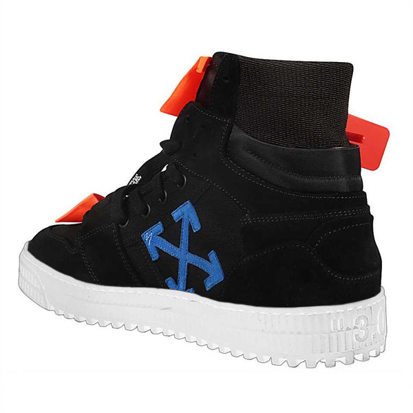 Black Polyester Sneakers