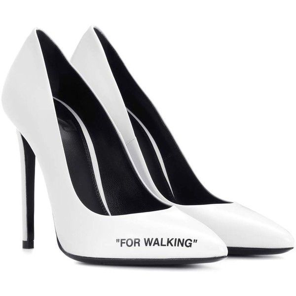 White Calfskin Pump