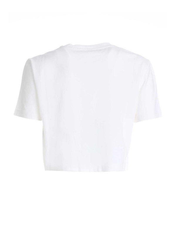 White Cotton Tops & T-Shirt