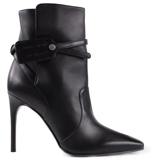 Black Calfskin Boot