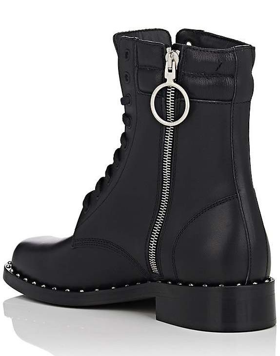 Black Calfskin Boot