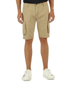 Beige Cotton Short