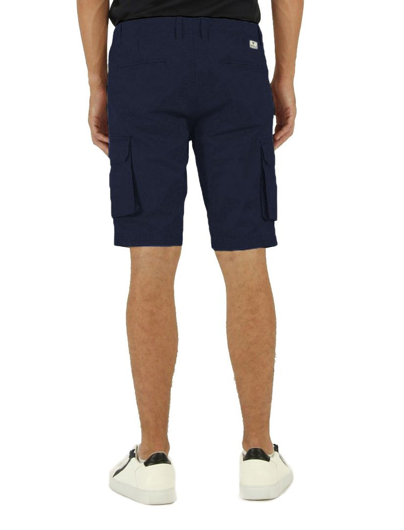 Blue Cotton Short