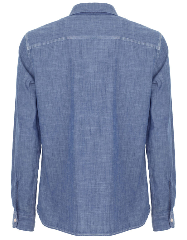 Blue Cotton Shirt