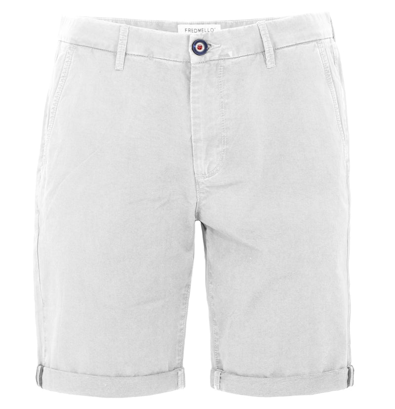 Gray Cotton Short